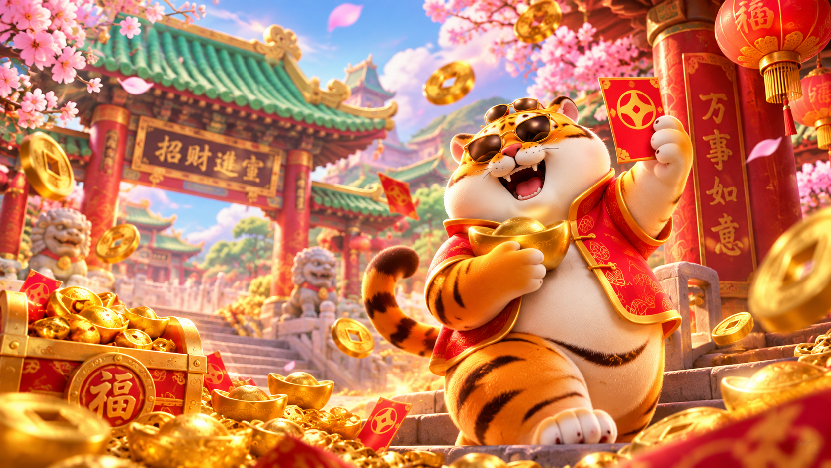 Fortune Tiger gameplay and interface